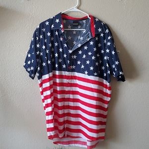 American flag shirt